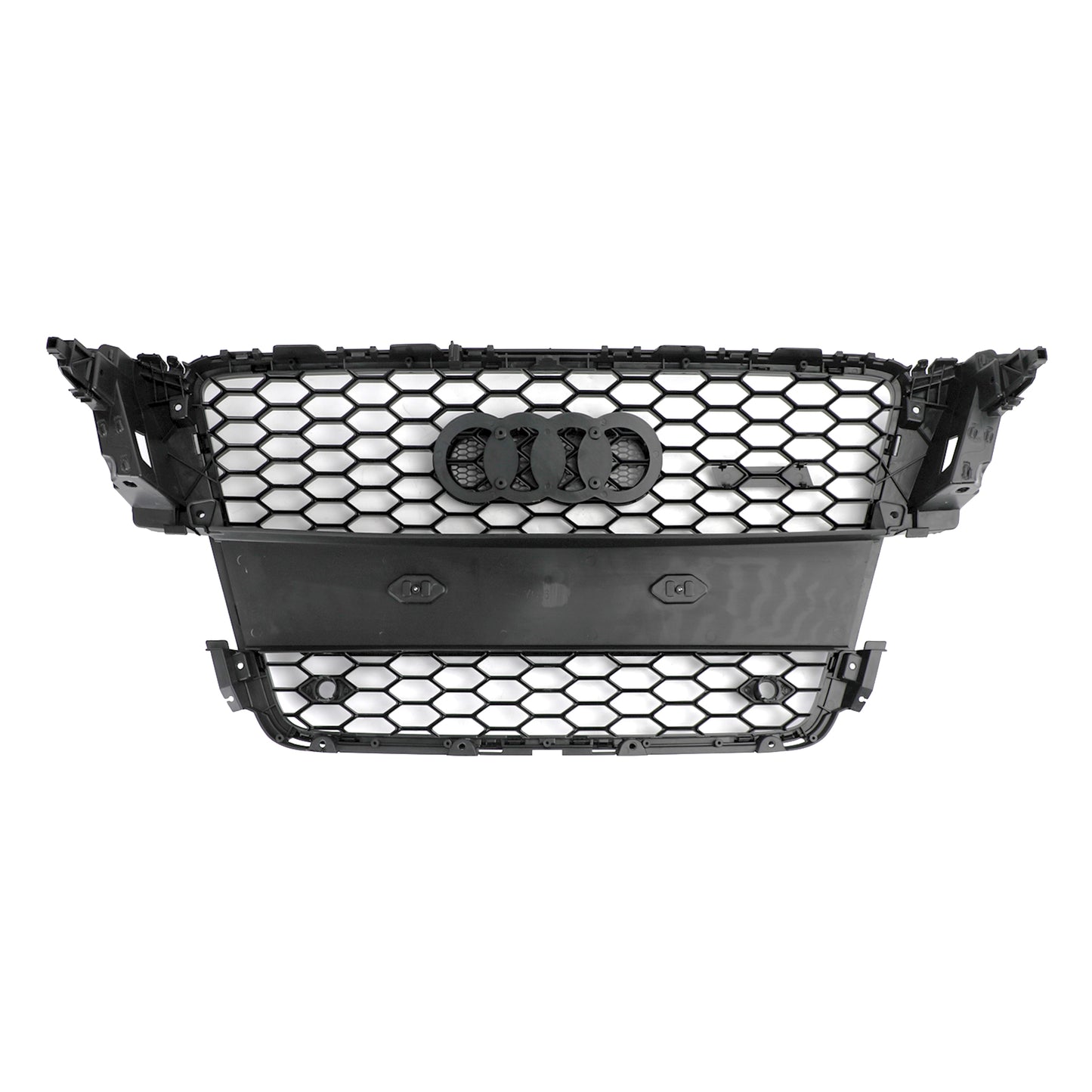 RS5 Style Hood Henycomb Sport mesh Grill Grille Für AUDI A5 S5 B8 2008-2012