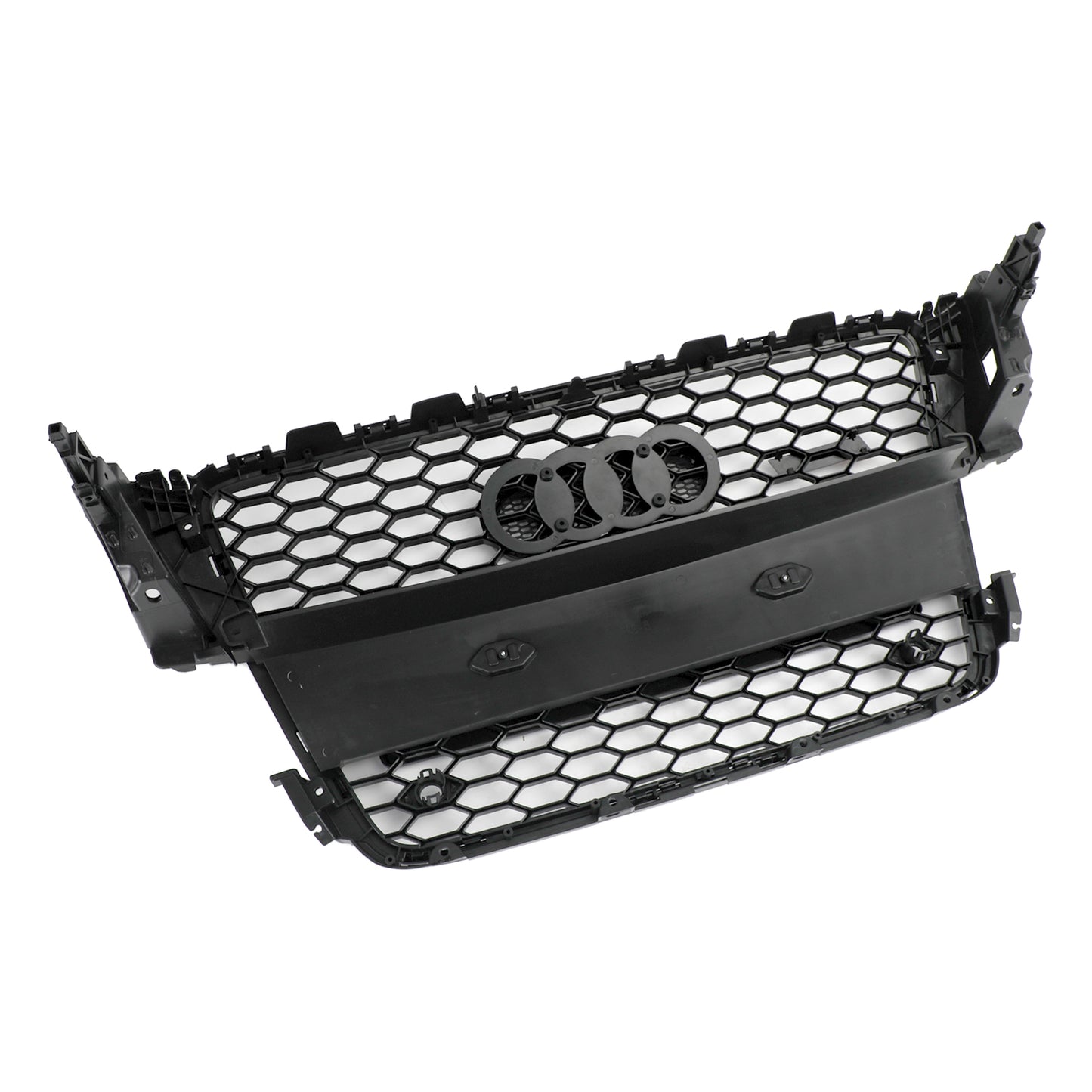 RS5 Style Hood Henycomb Sport mesh Grill Grille Für AUDI A5 S5 B8 2008-2012