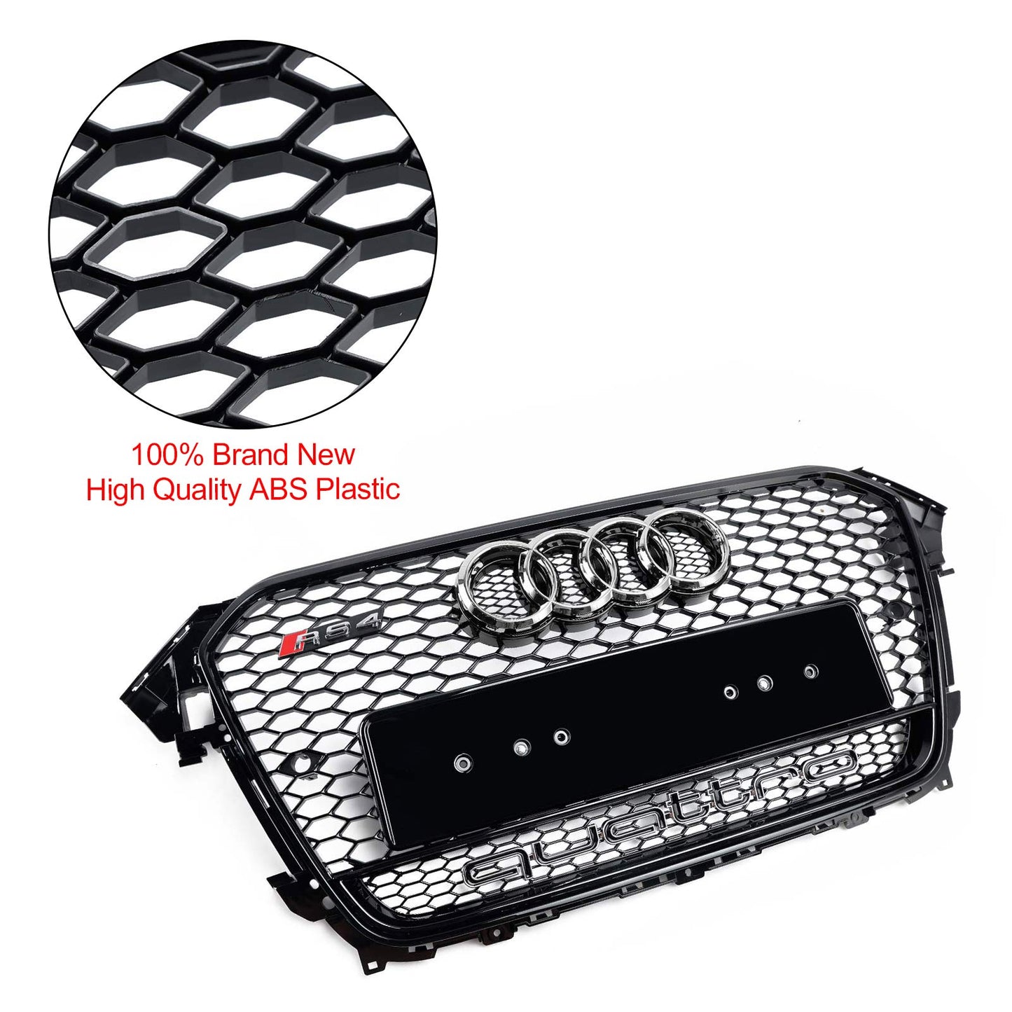 2013–2016 Audi A4 S4 B8.5 mit Frontgrill im Quattro RS4-Stil