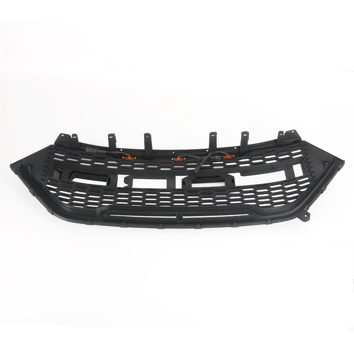 Raptor Style Frontstoßstange Grill Oberer Kühlergrill Fit Ford Edge 2015-2018 Schwarz