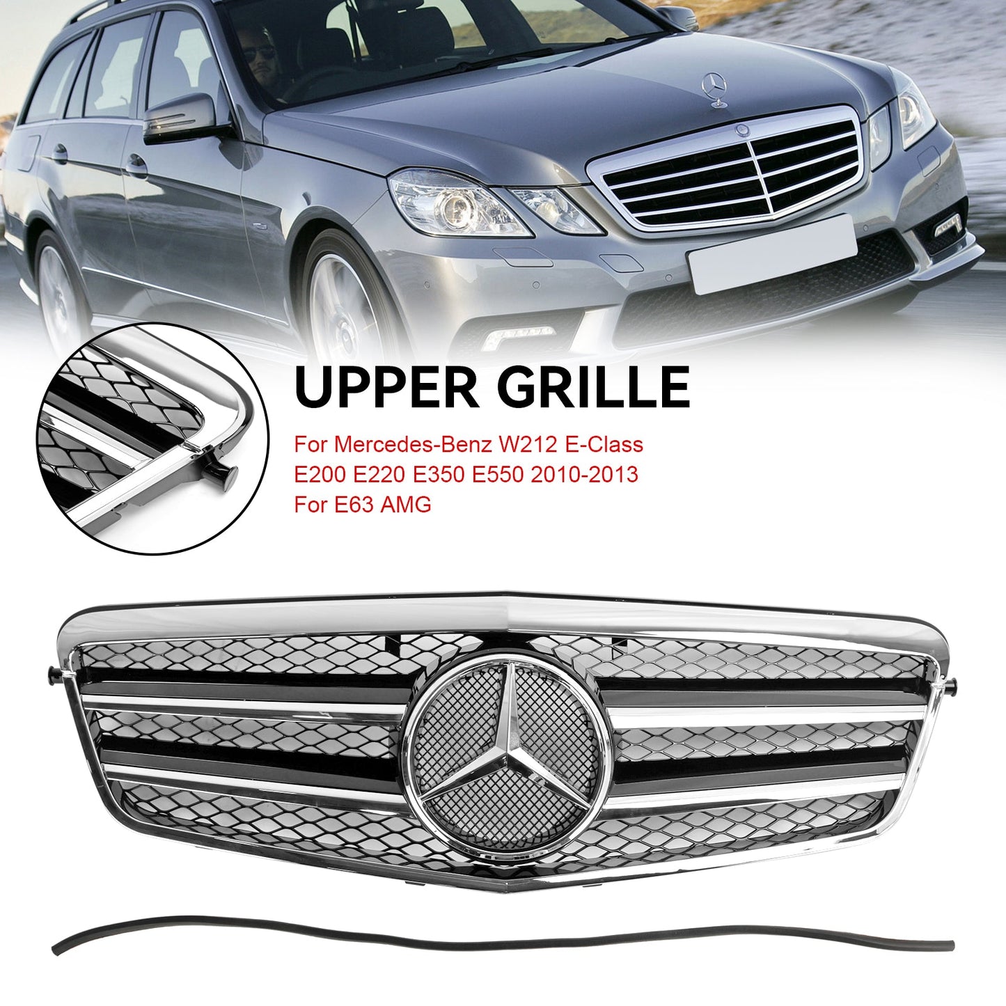 2010-2013Mercedes-Benz E-Klasse W212 E350 E550 Frontstoßstangengrill