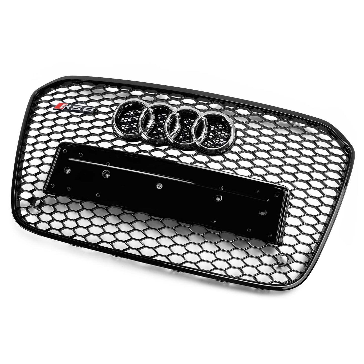 2012-2015 Audi A6 C7 S6 RS6 Stil Wabengrill für Frontstoßstange