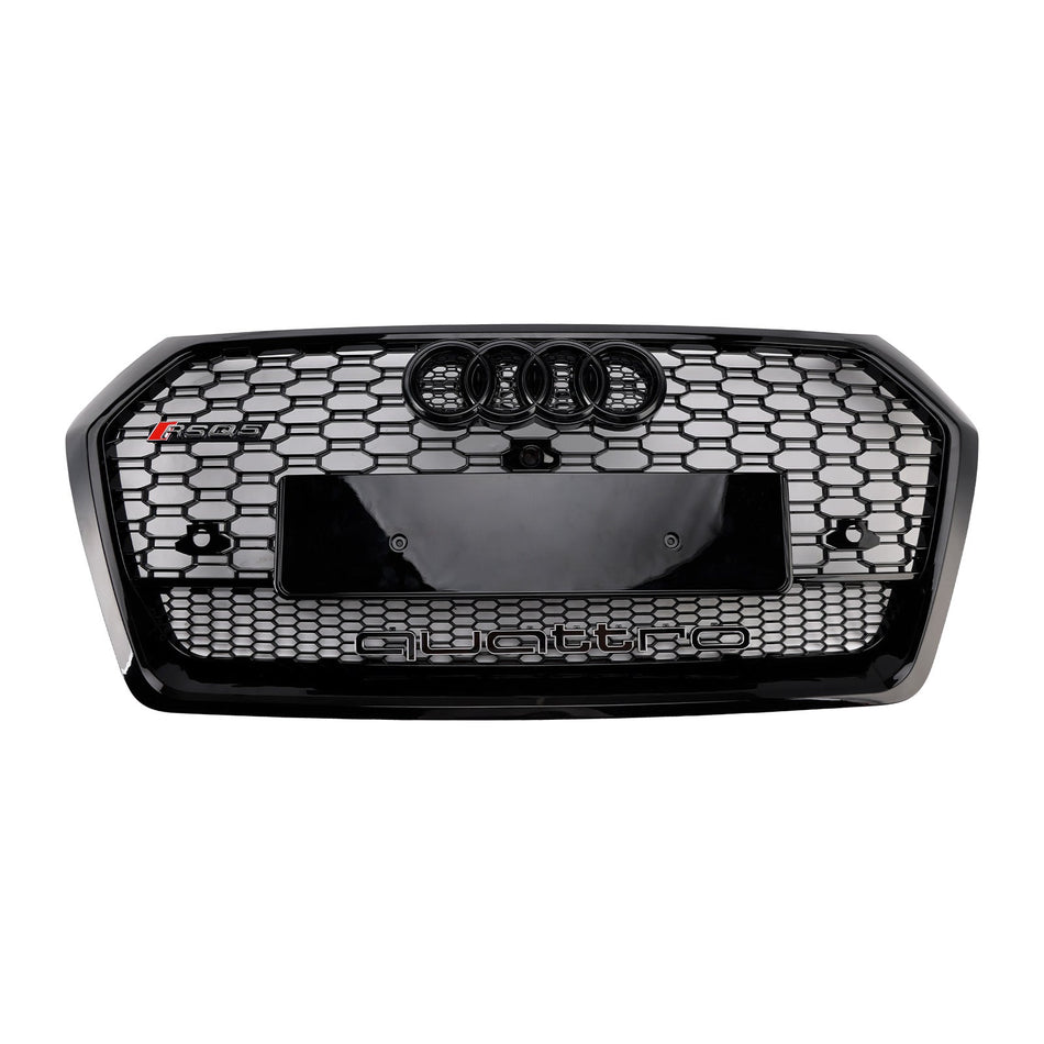 2018–2020 Audi Q5 SQ5 RSQ5 Stil Front Waben Mesh Grill