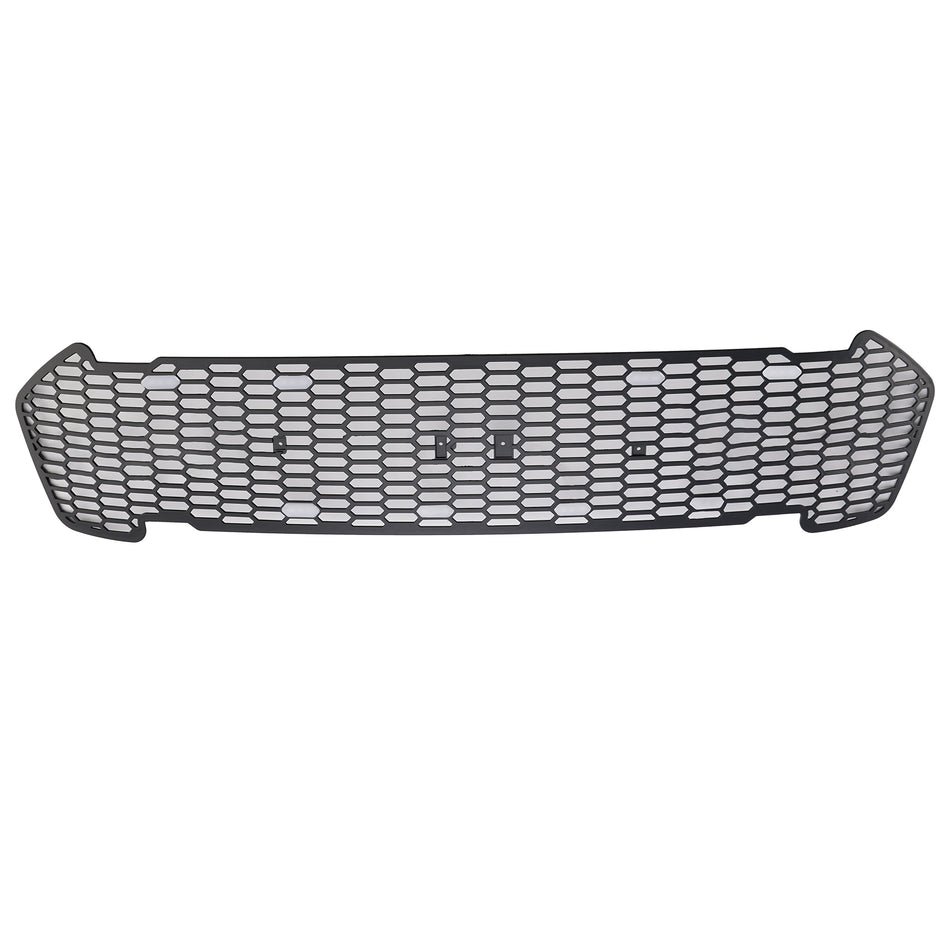 Matte Black Front Bumper Grill Grille Für Ford Ranger 2015-2019 T7 W/LED