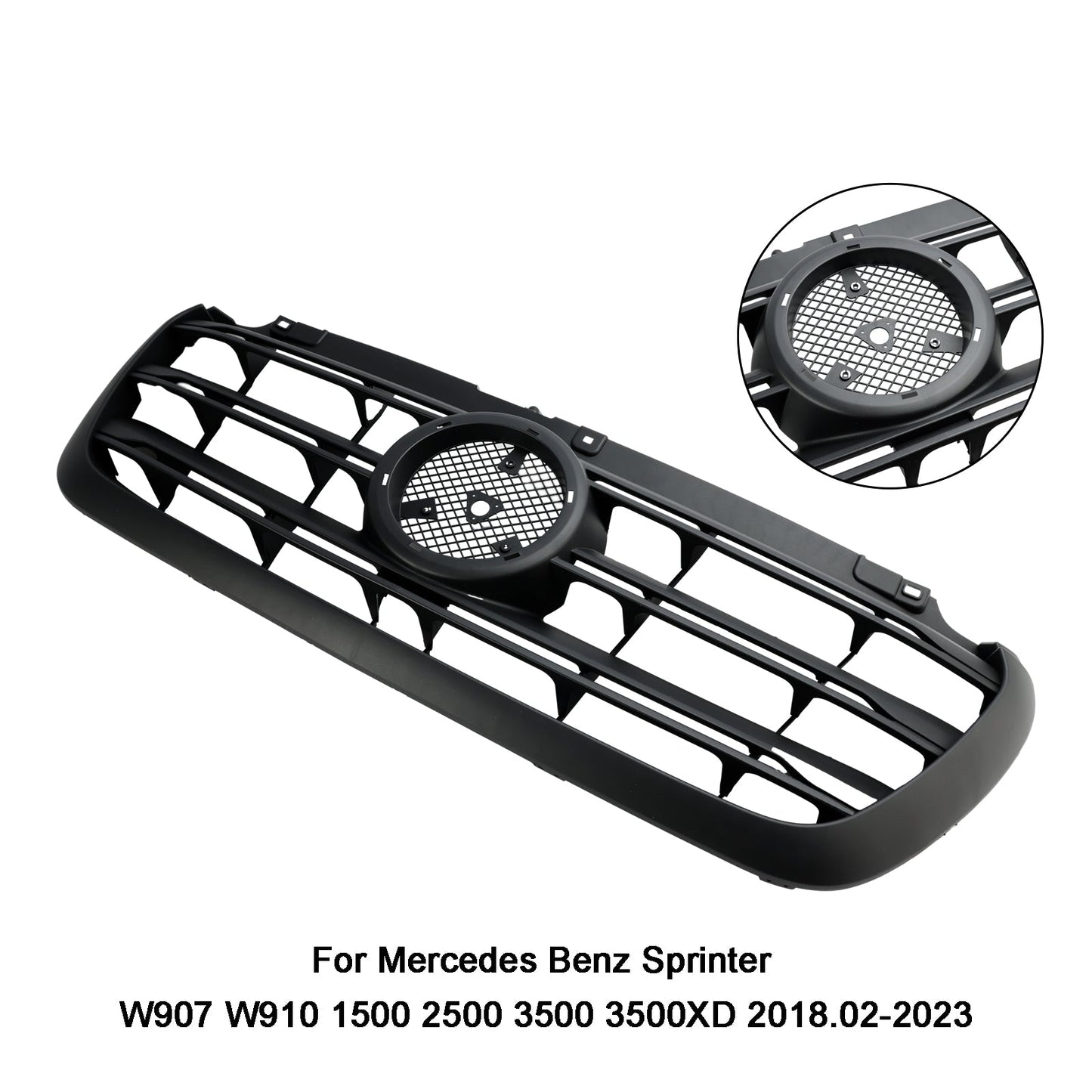 2018.02-2023 Mercedes Benz Sprinter W907 W910 1500 2500 3500 3500XD Kühlergrill für Frontstoßstange