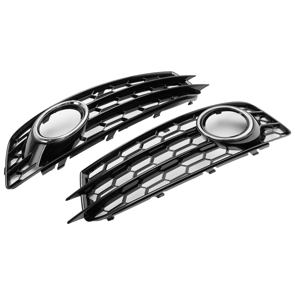 2009–2012 Audi A3 8P S-Line Waben Frontstoßstange Nebelscheinwerfer Kühlergrill Abdeckung