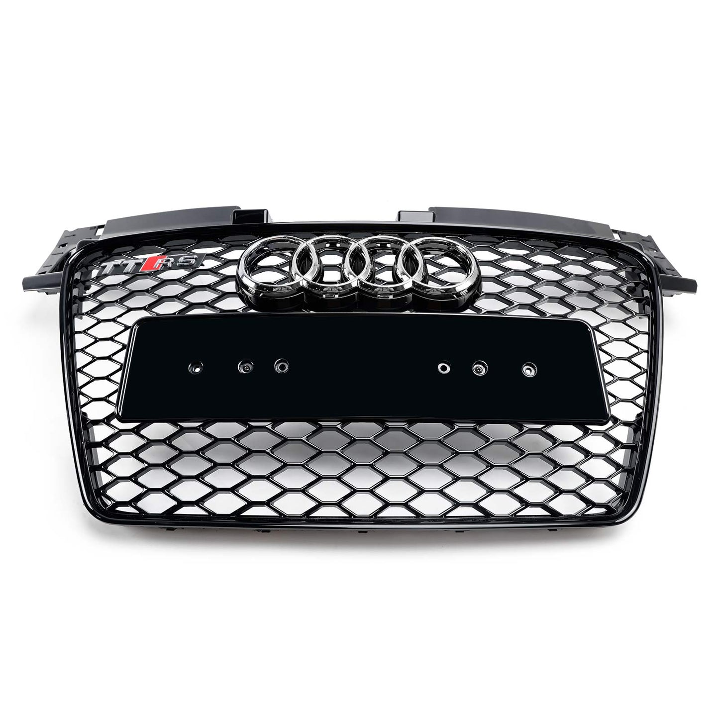 2006–2014 Audi TT TTS RS Style Front Wabengrill Grill schwarz glänzend