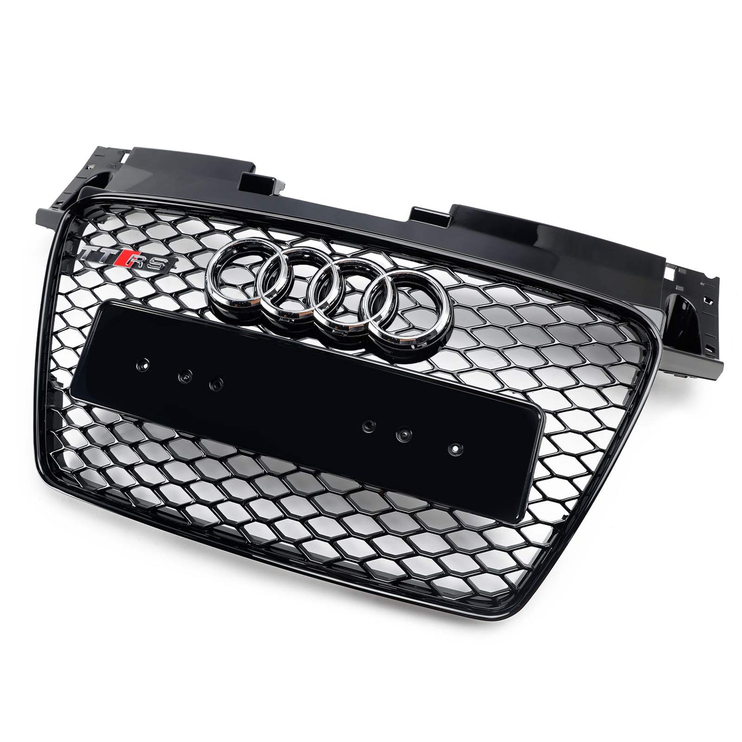 2006–2014 Audi TT TTS RS Style Front Wabengrill Grill schwarz glänzend