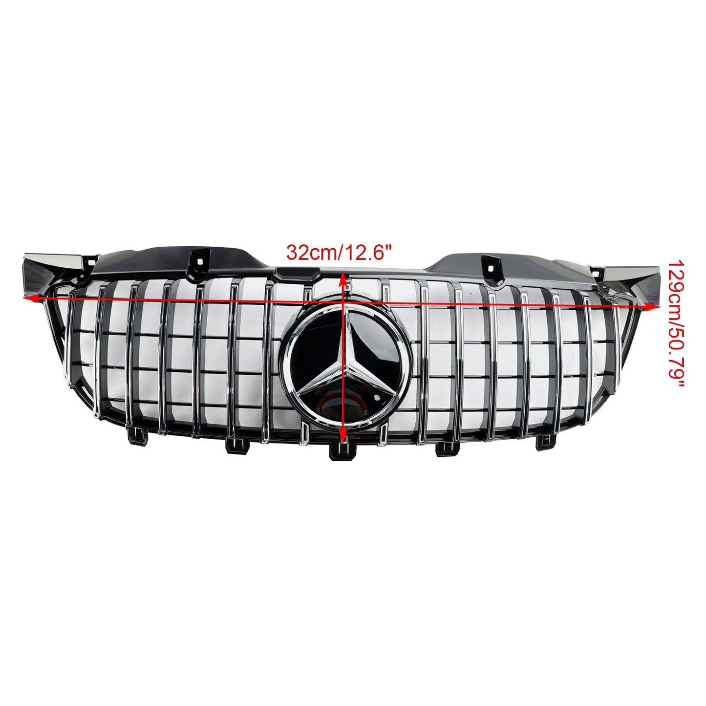 2006-2013 Mercedes Benz Sprinter W906 Frontstoßstangengrill Chrom