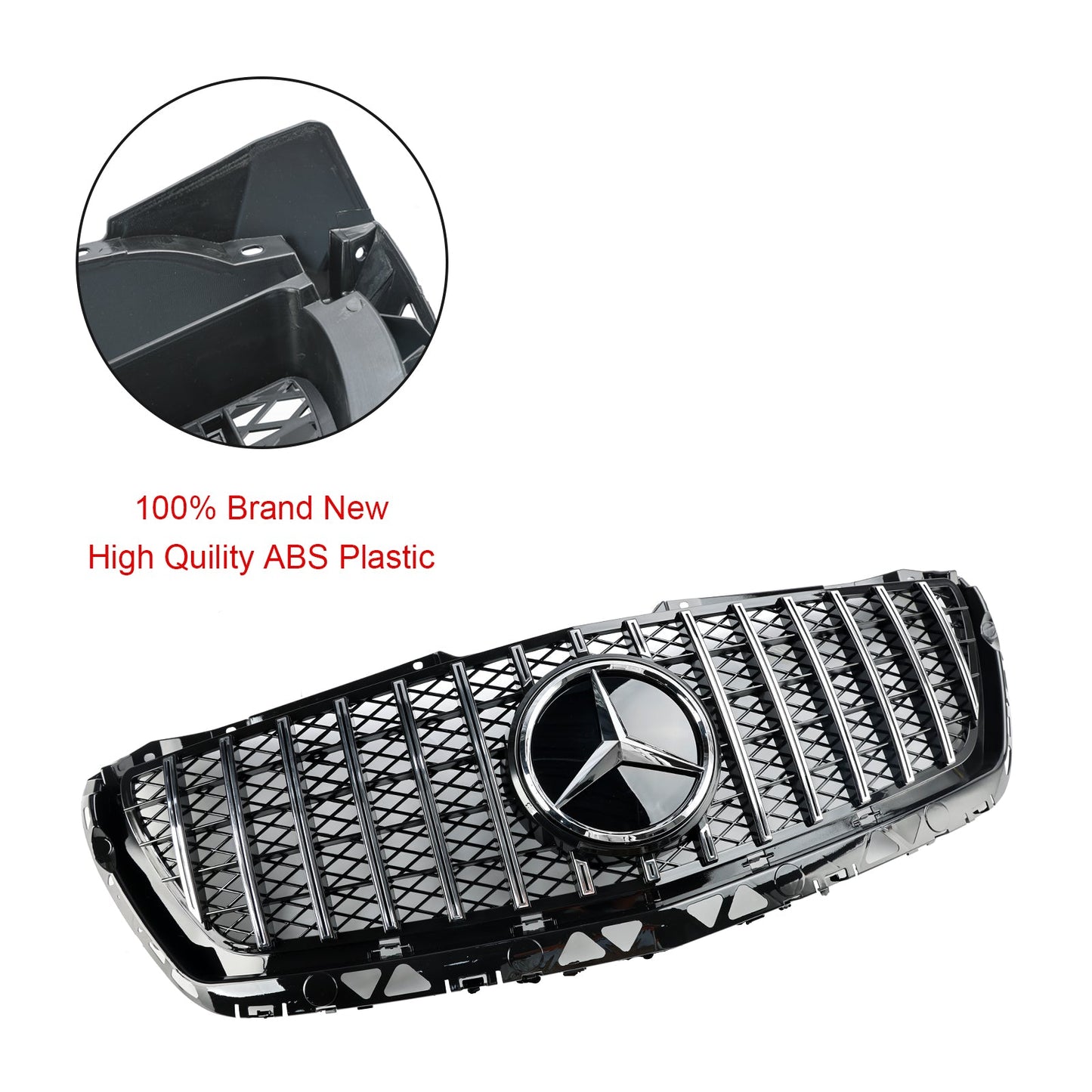 2014-2018 Mercedes Benz Sprinter W906 Frontstoßstangengrill Chrom