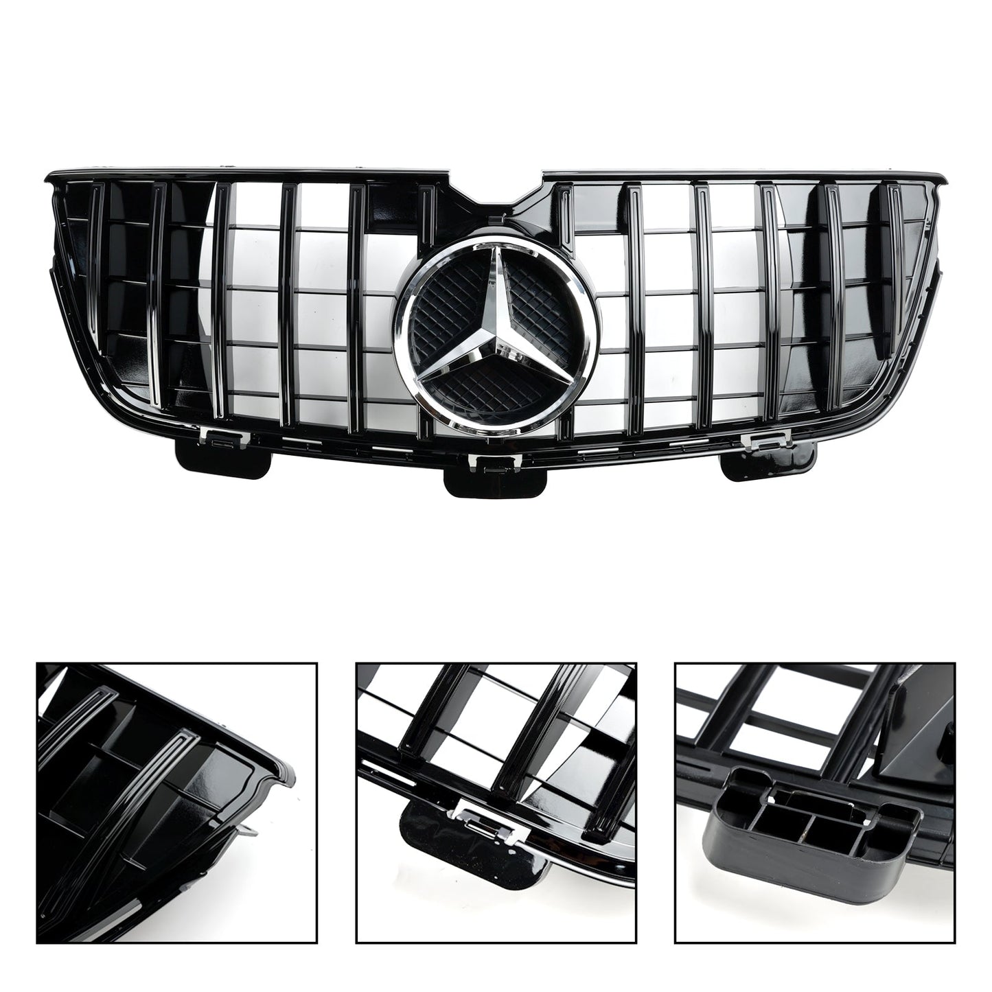 2010-2012 Mercedes-Benz GL X164 GL450 GL500 Frontstoßstangengrill Chrom