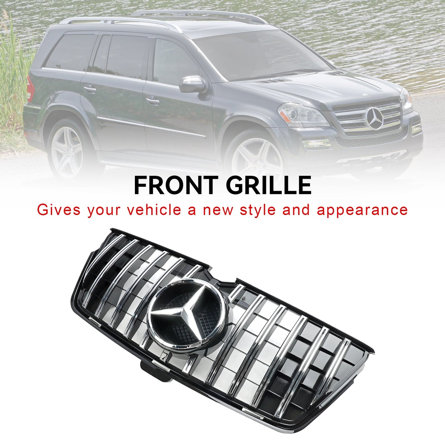 2010-2012 Mercedes-Benz GL-Klasse X164 GL550 GL63 Frontstoßstangengrill