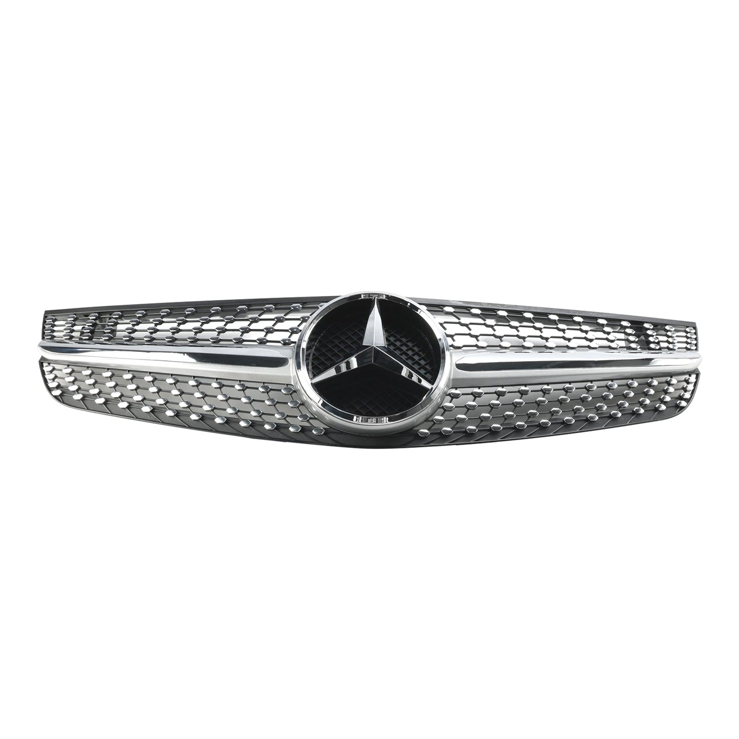 2009–2012 Mercedes Benz R230 SL550 SL600 Diamant-Frontstoßstangen-Obergrill