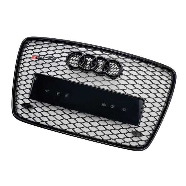 2005-2015 Audi Q7 Kühlergrill schwarz glänzend für Frontstoßstange