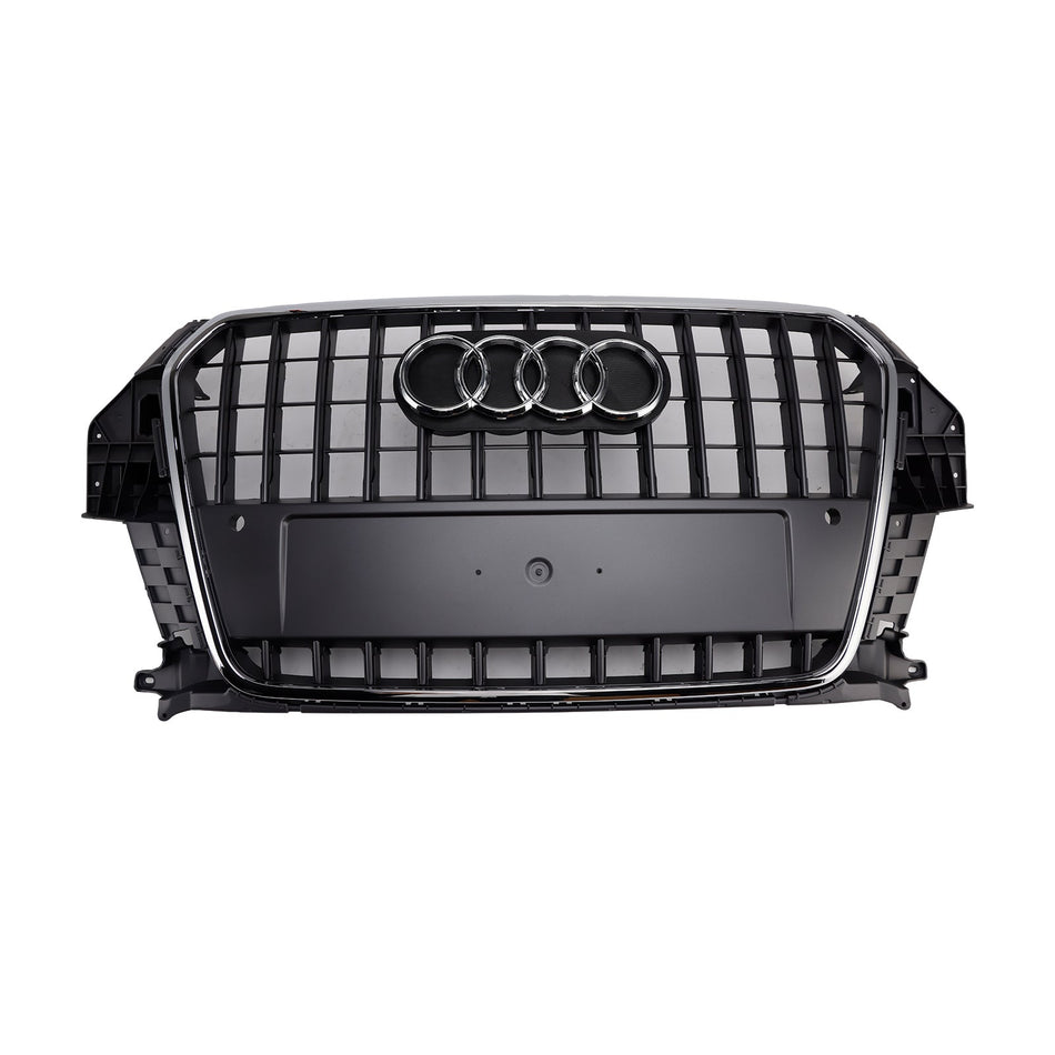 2011–2015 Audi Q3/S-Line Grau Chrom Front Mesh Grill Grill 5060531048501