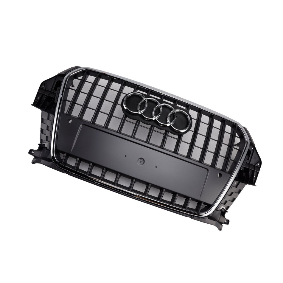 2011–2015 Audi Q3/S-Line Grau Chrom Front Mesh Grill Grill 5060531048501