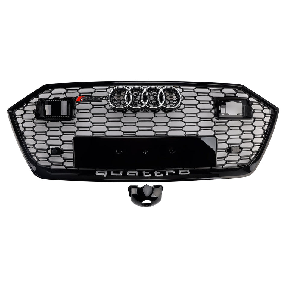 2019–2024 Audi A7 C8 S7 W/ACC Frontstoßstangengrill Grill Schwarz