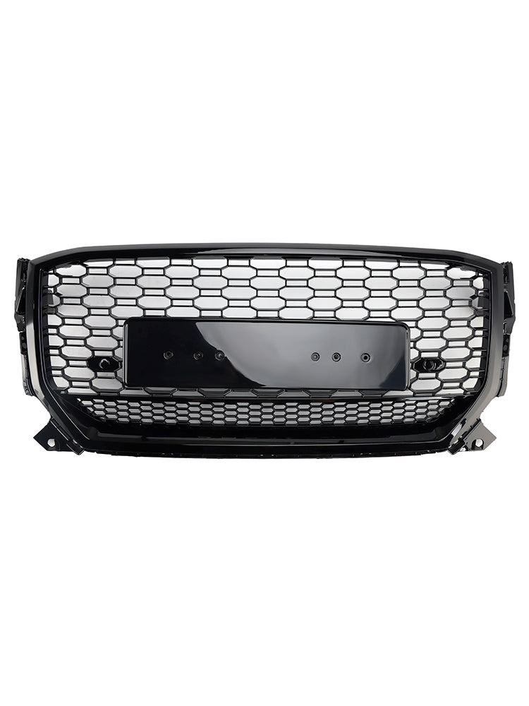 2016–2020 Audi Q2 Pre-Facelift glänzend schwarz Front Wabengrill Grill