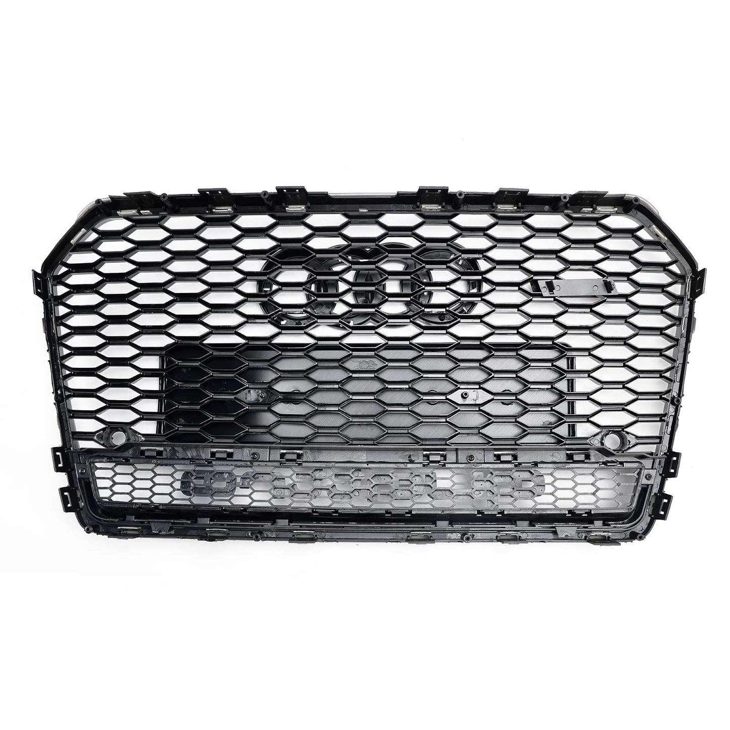 2016–2018 Audi A6 S6 C7 C7PA RS6 Stil Waben Mesh Frontgrill Kühlergrill schwarz