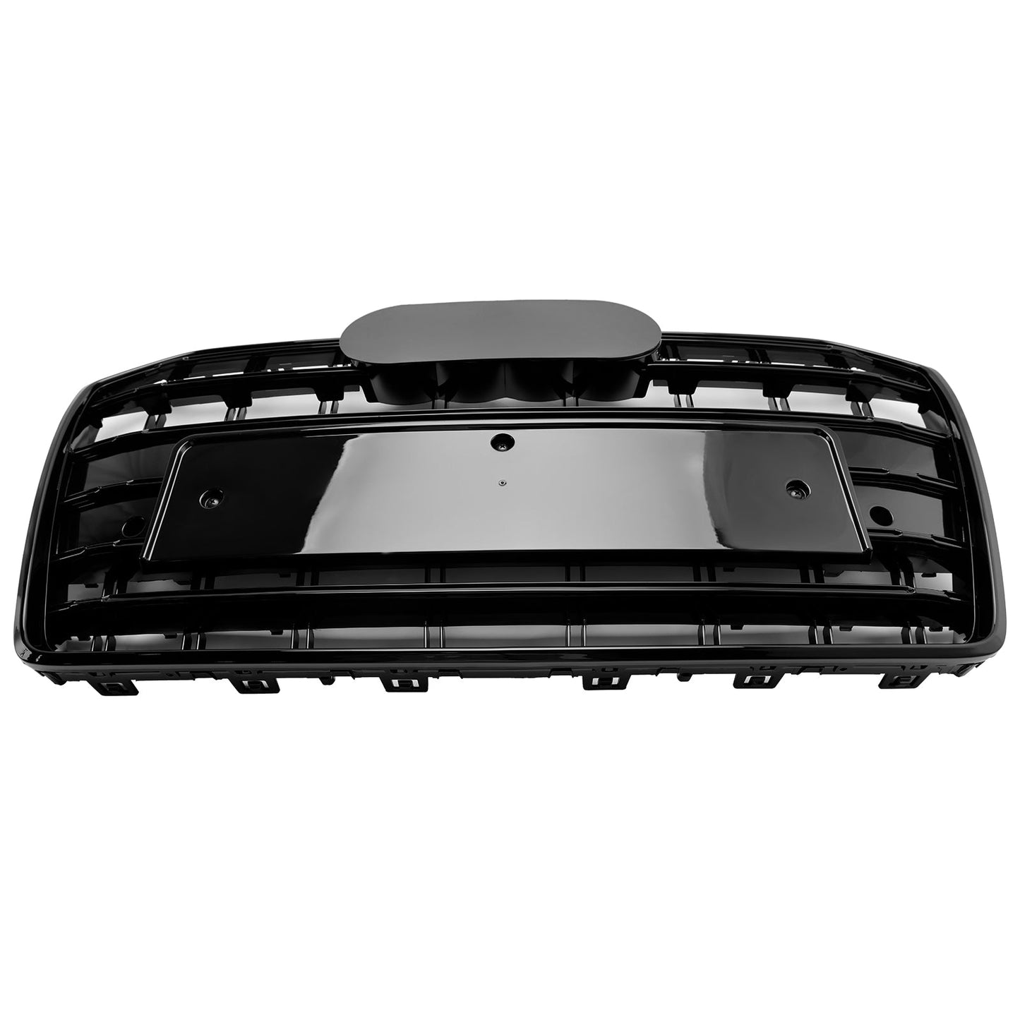 Kühlergrill für die Frontsto?stange, Audi A6, S6, C7, S6-Stil, 2016–2018, Schwarz