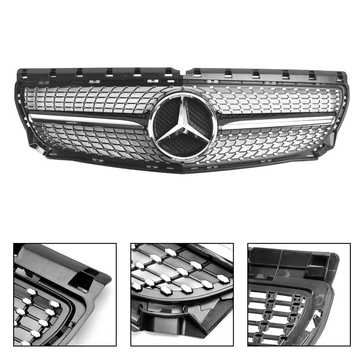 2011-2014 Mercedes Benz B-Klasse W246 Frontstoßstangengrill Diamant