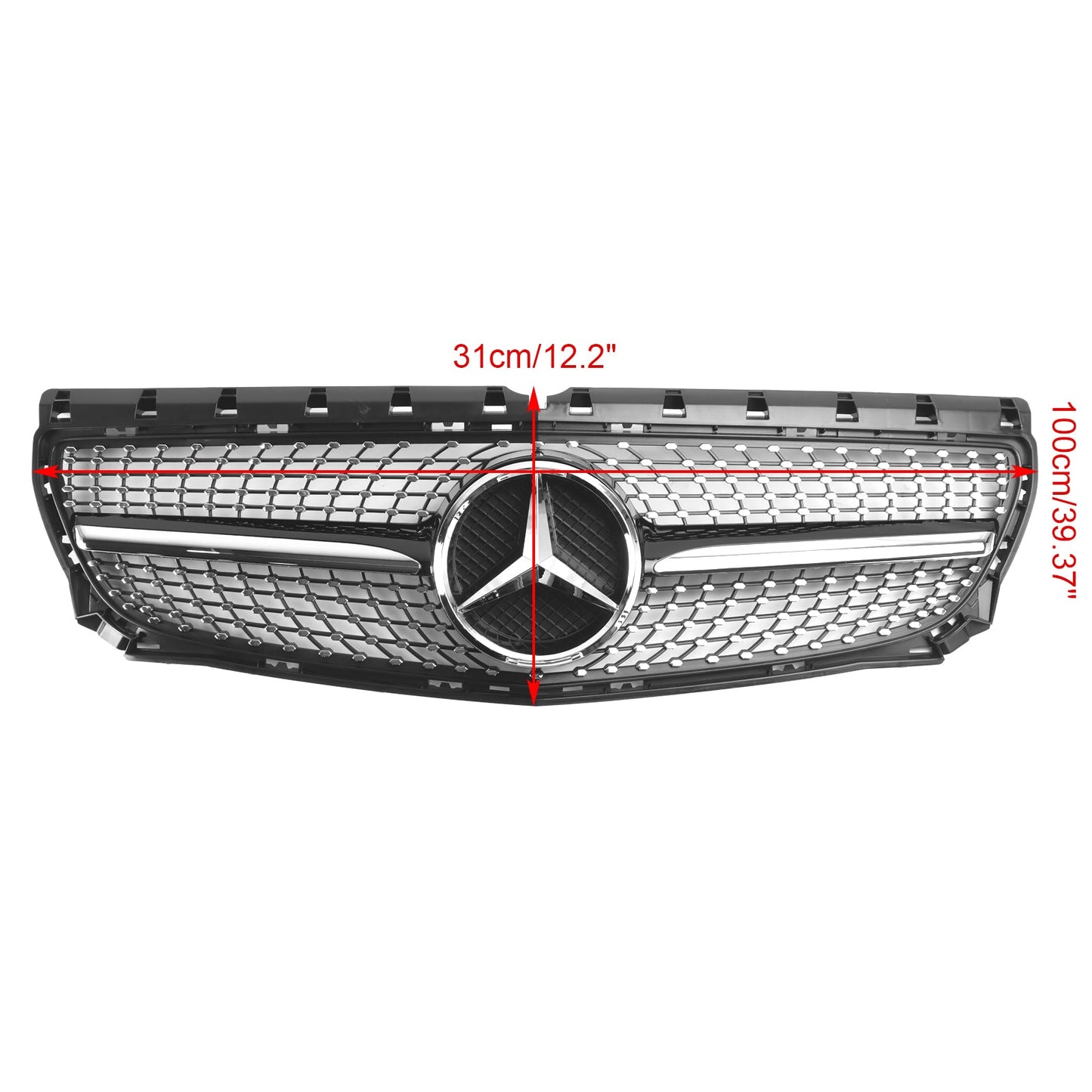 2011-2014 Mercedes Benz B-Klasse W246 Frontstoßstangengrill Diamant