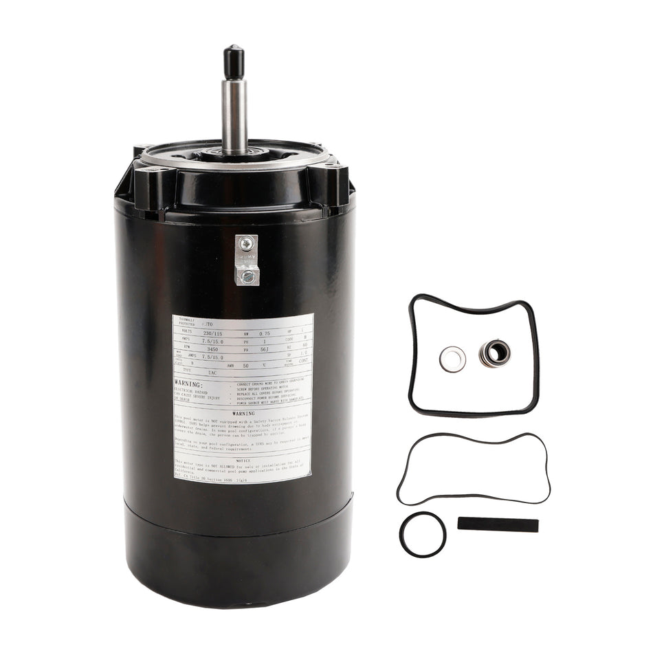 Austauschsatz für Poolpumpenmotor und Dichtung UST1102 für Hayward Max Flow Super Pump