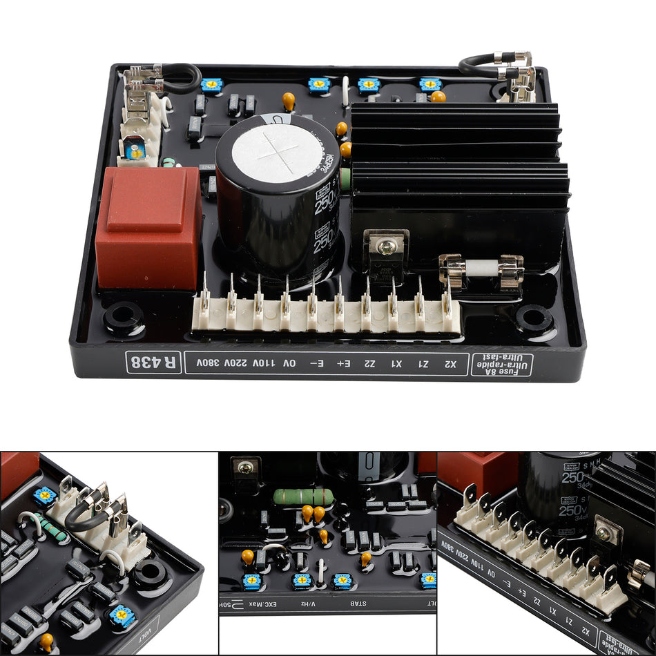 Automatischer Spannungsregler AVR R438, kompatibel mit Leroy Somer Generator