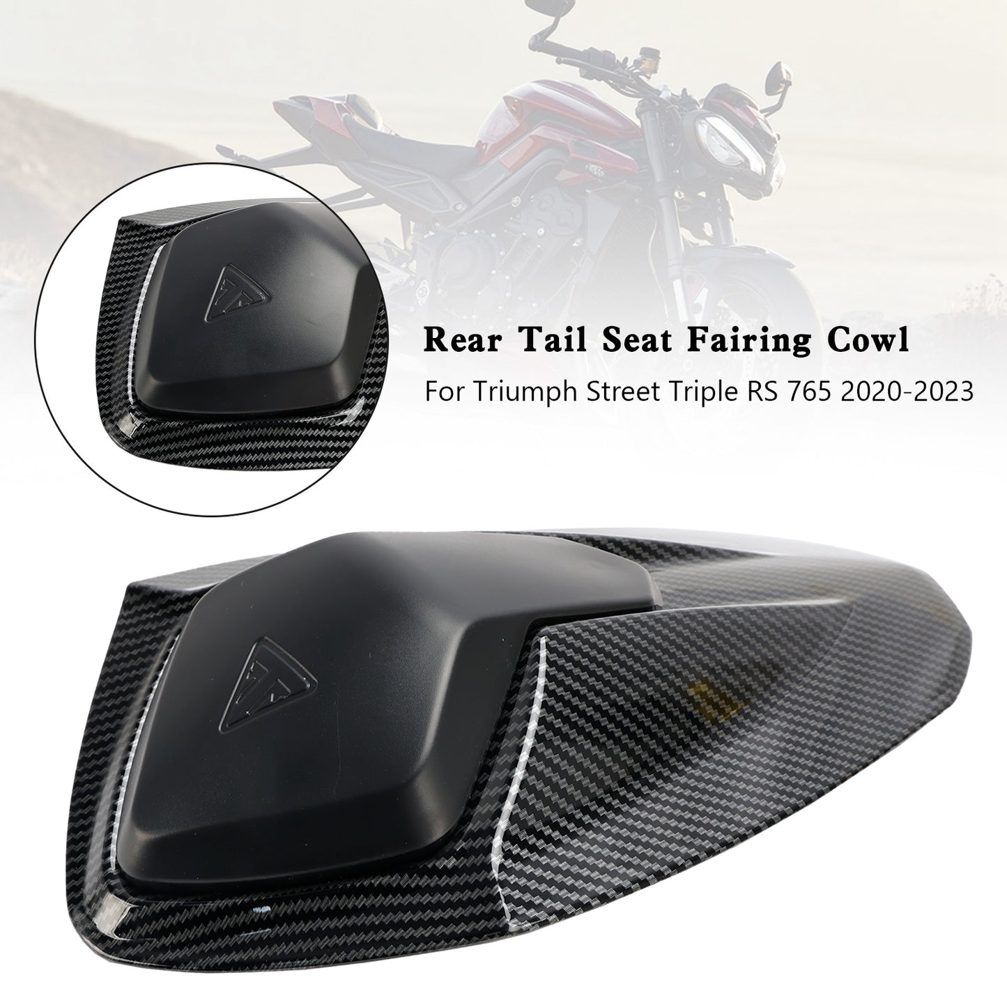 Street Triple RS 765 2020-2024 Rear Tail Seat Fairing Cowl Cover