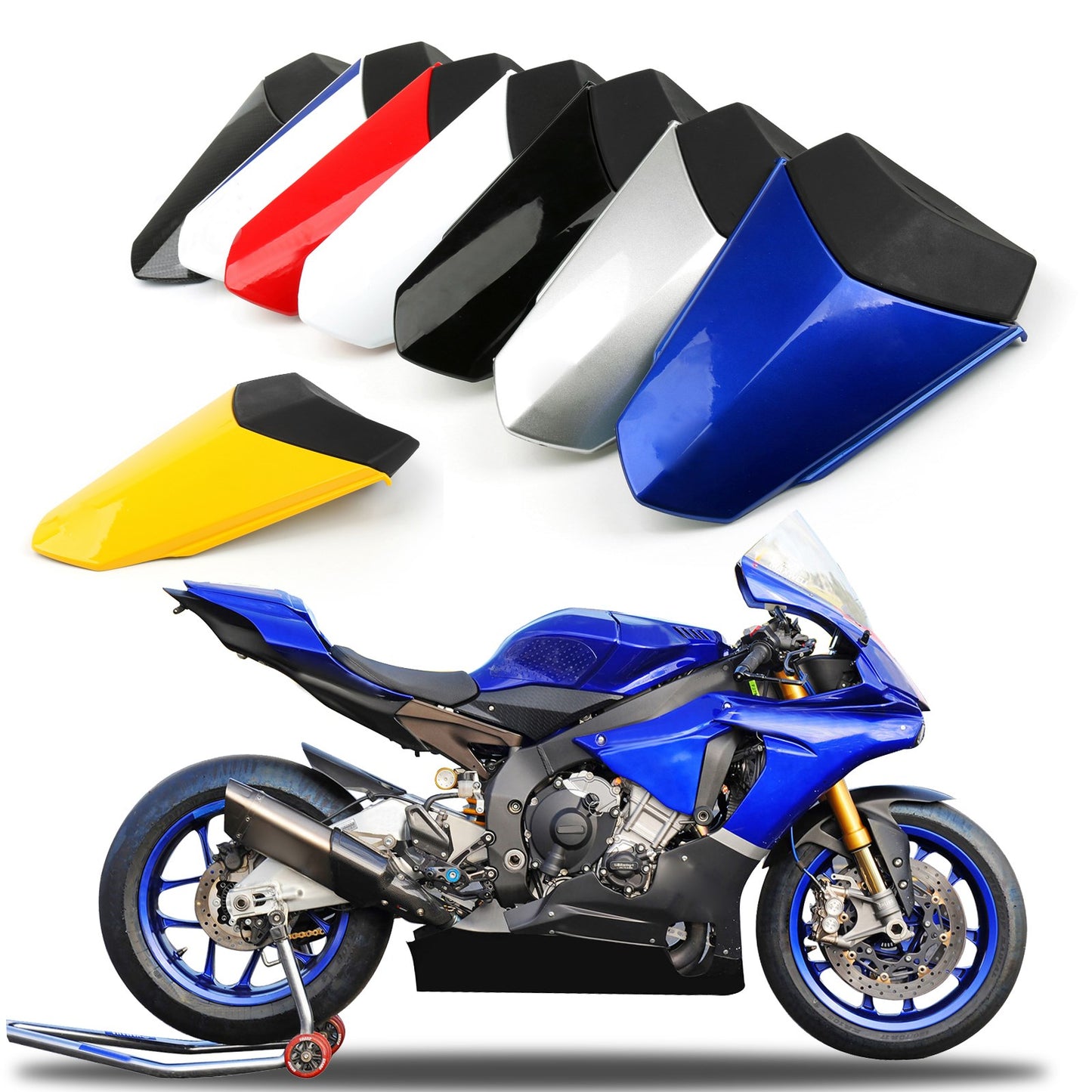 Rücksitzabdeckung Sozius für Yamaha YZF-R1 R1 2015-2024 Generic