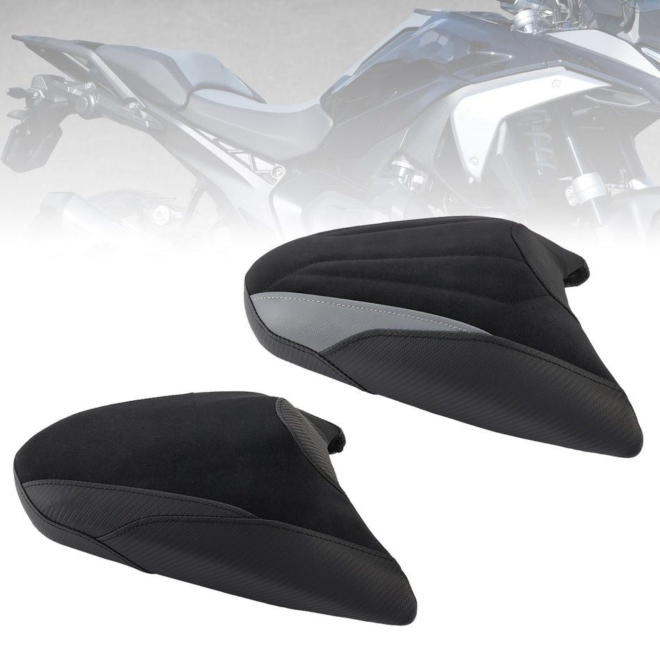 2024-2025 Bmw R1300Gs R 1300 Gs Rücksitz Beifahrerkissen Flach Pu Blau Weiß
