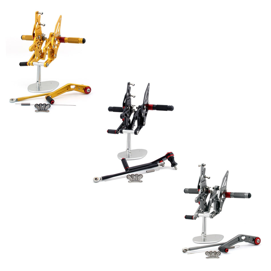 CNC Fußrastenanlage hinten für Honda CBR1000RR 2008–2009