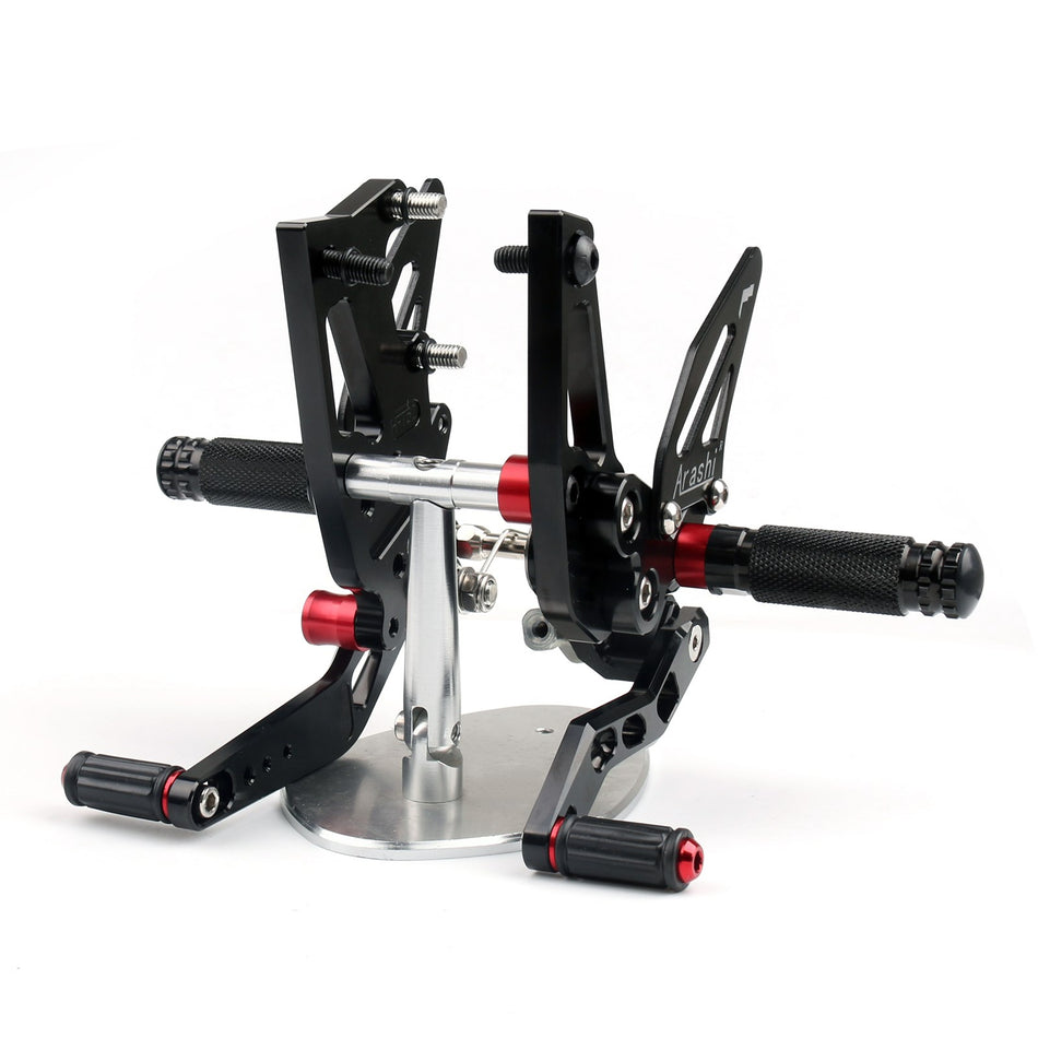 CNC Adjustable Rearsets Footpeg Fit Triumph Speed Triple 1050 2011-2015
