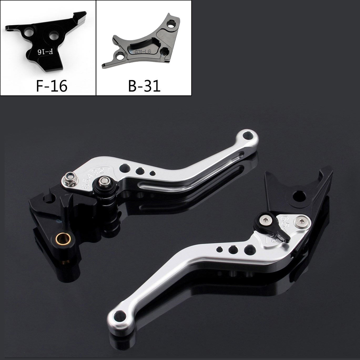 Leviers d'embrayage de frein réglables courts de moto pour BMW G310R G310GS 2017-18