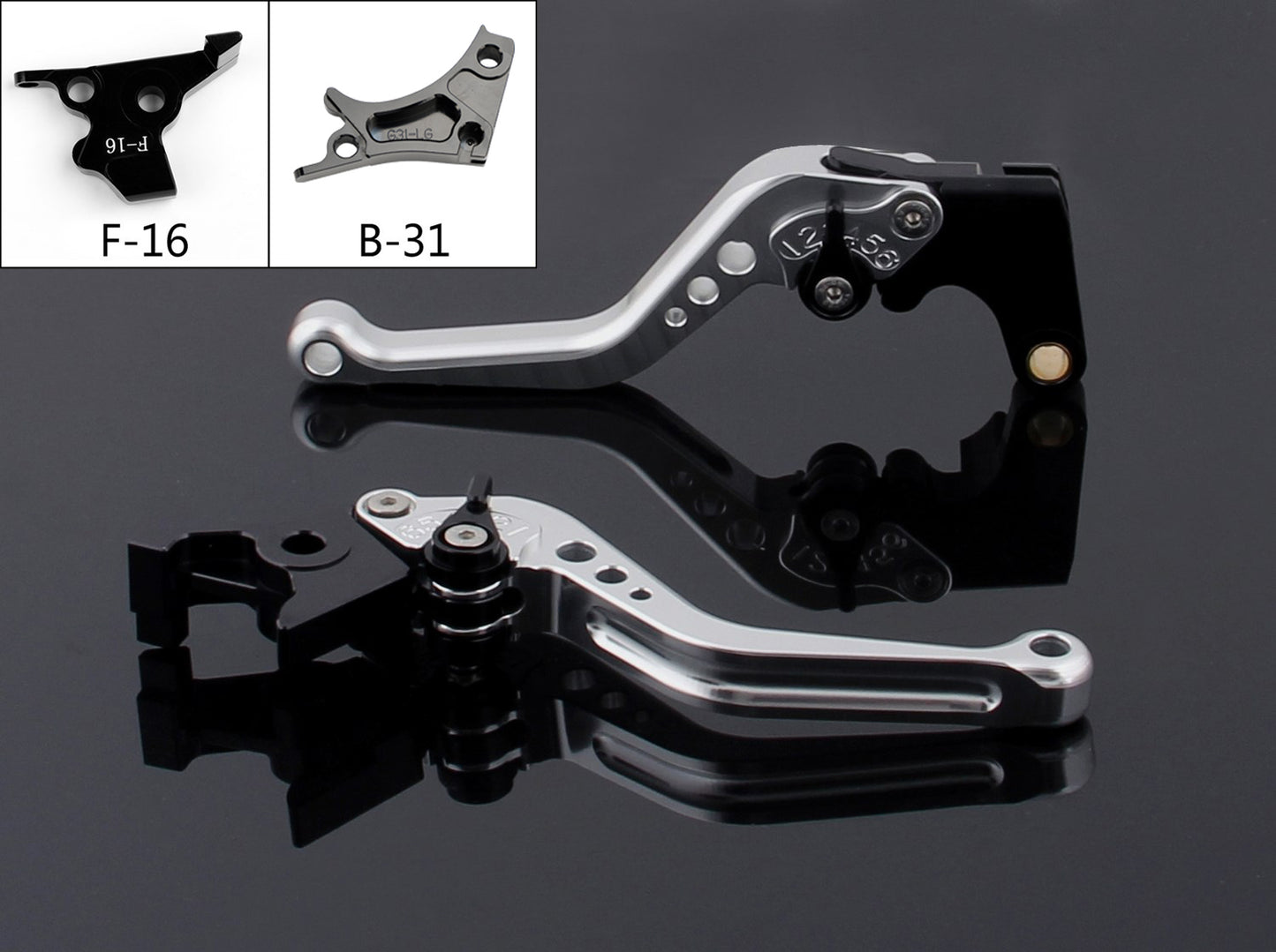 Leviers d'embrayage de frein réglables courts de moto pour BMW G310R G310GS 2017-18