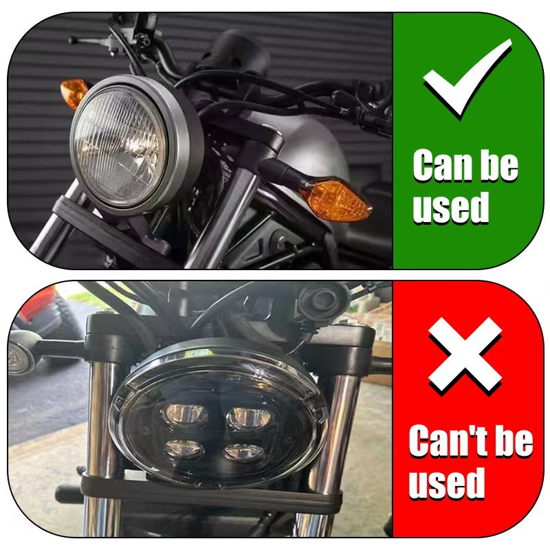 Couverture de phare pare-brise pare-brise pour Honda Rebel CMX 300 500 17-2023 générique