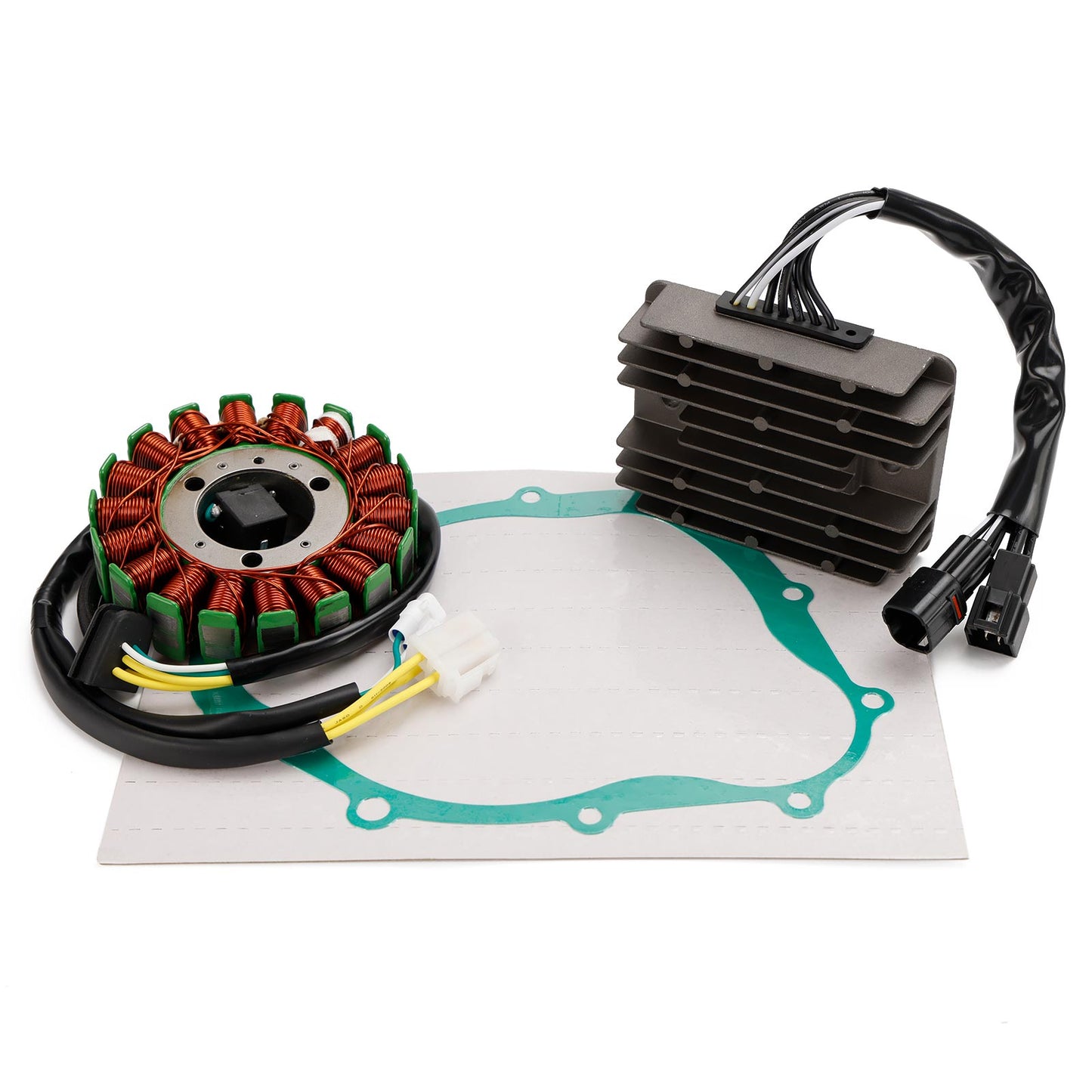 2009-2015 Suzuki SFV650 (ABS) Gladius Magneto Stator + redresseur de tension + joint Fedex Express