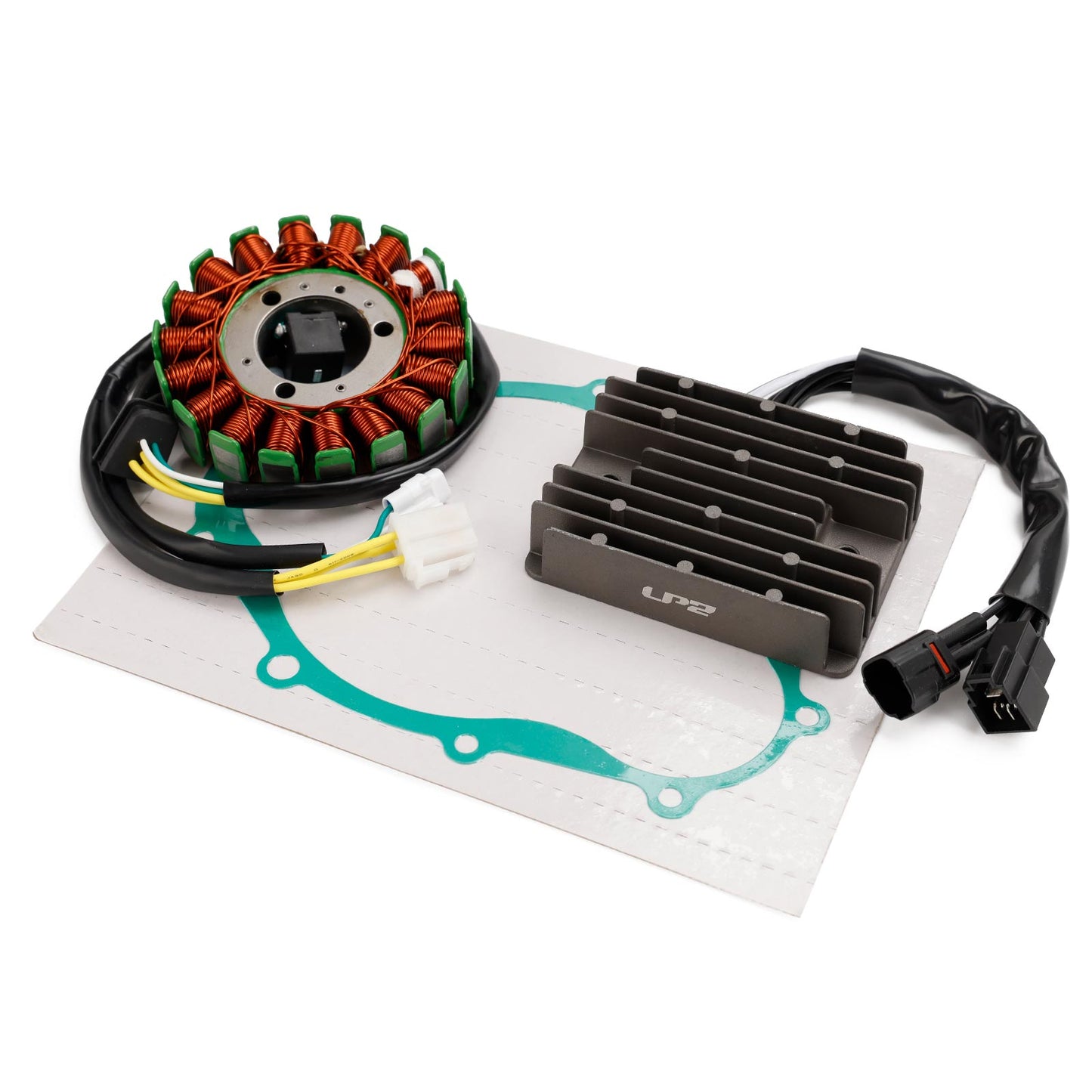 2009-2015 Suzuki SFV650 (ABS) Gladius Magneto Stator + redresseur de tension + joint Fedex Express