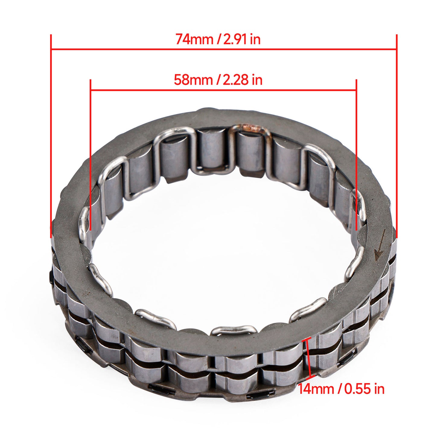 Kupplung FREILAUF LAGER für SPRINT GT /ST / SPEED TRIPLE /R /S T1220078 T1220087