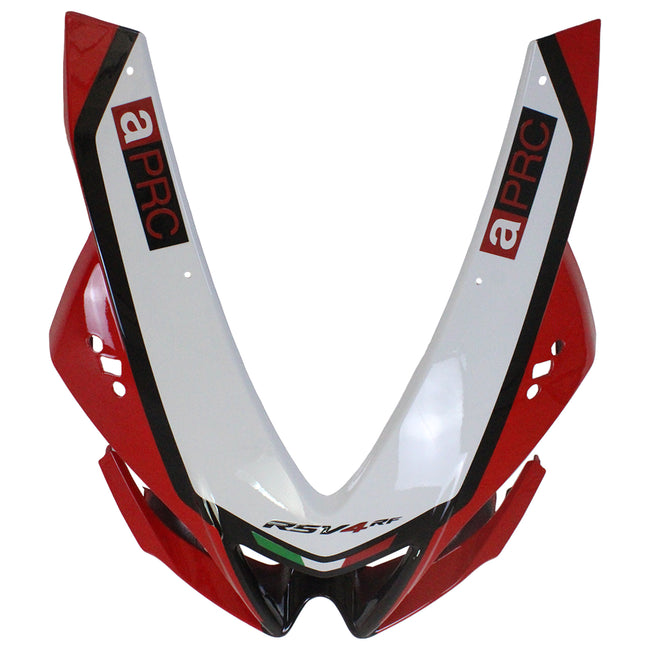 Amotopart Aprilia 2009-2015 RSV4 1000 Rotes Schwarzverkleidungskit