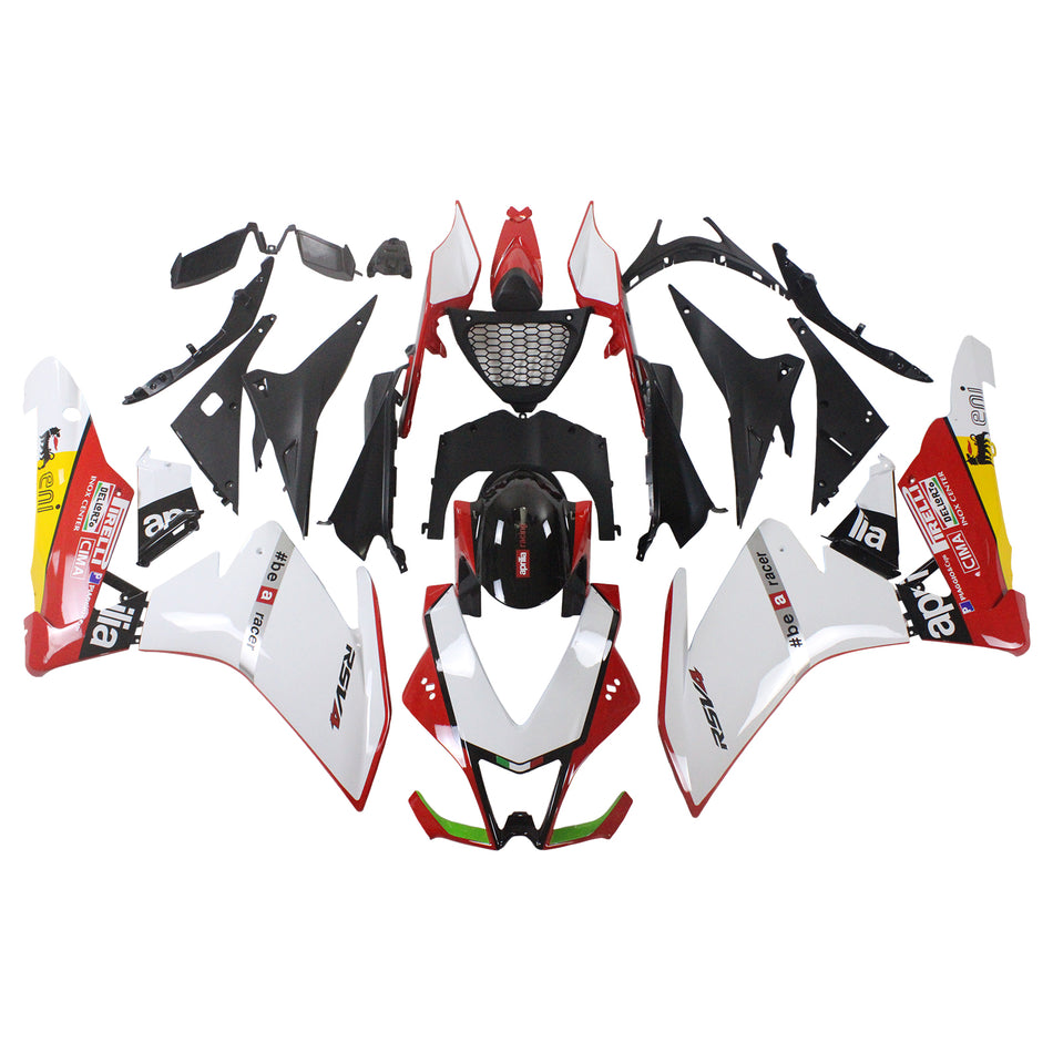 Amotopart Aprilia RSV4 1000 2009¨C2015 Verkleidungsset, Karosserie, Kunststoff, ABS