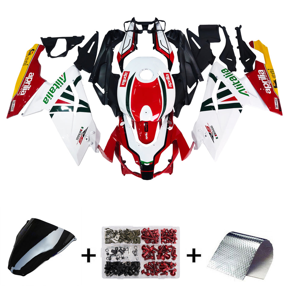 Amotopart Aprilia 2006-2011 RS125 Red White Abzugskit