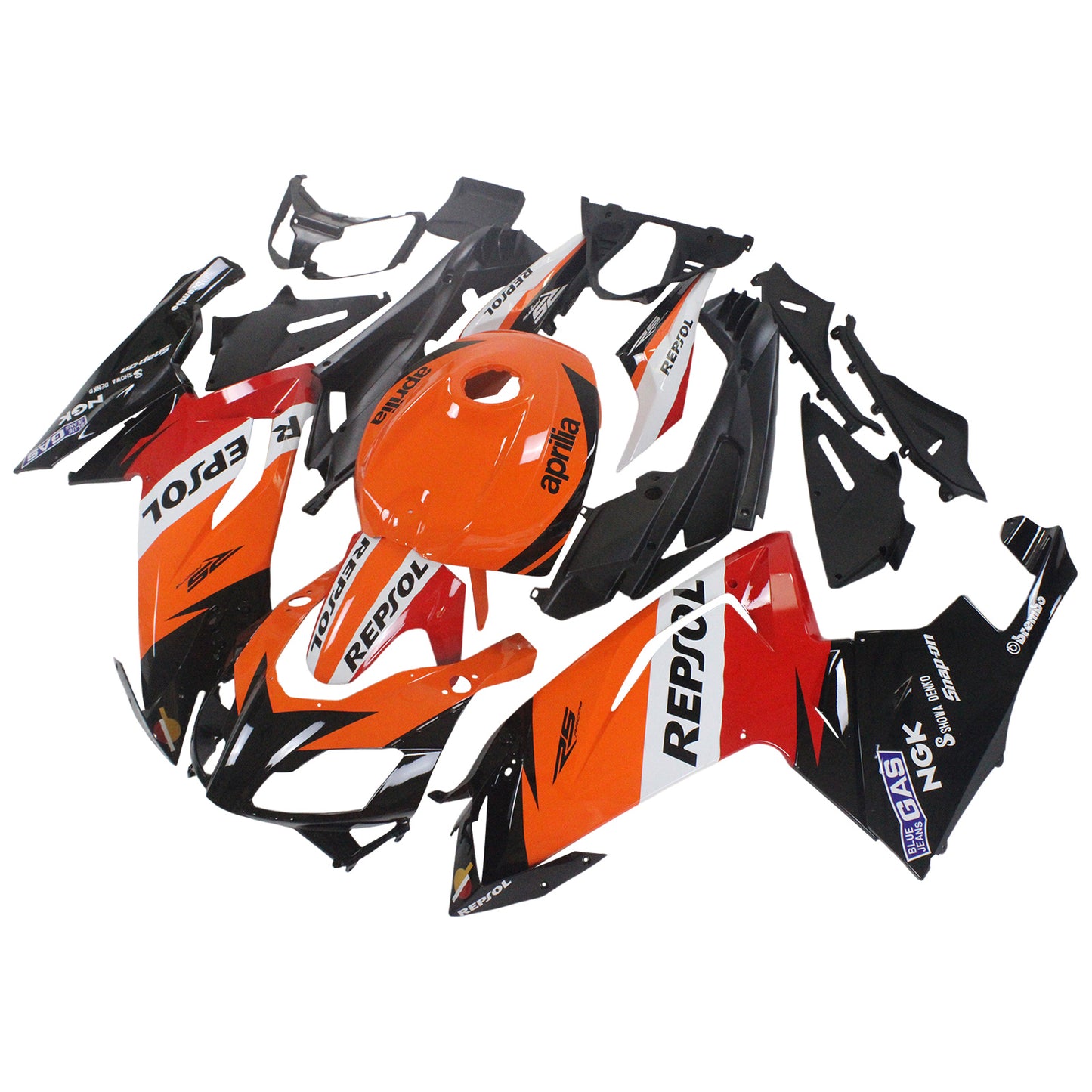 Kit de carénage Amotopart 2006-2011 Aprilia RS125