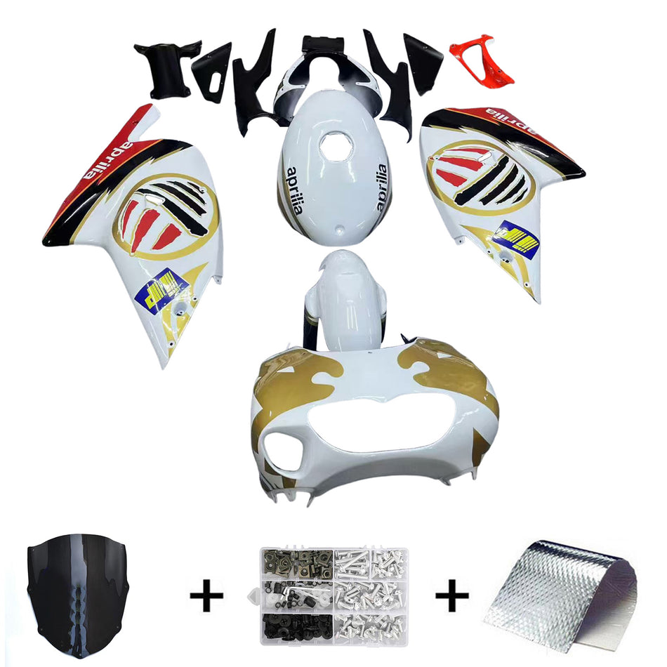 Amotopart Aprilia RS125 2000-2005 Verkleidungskit Karosserie Plastik