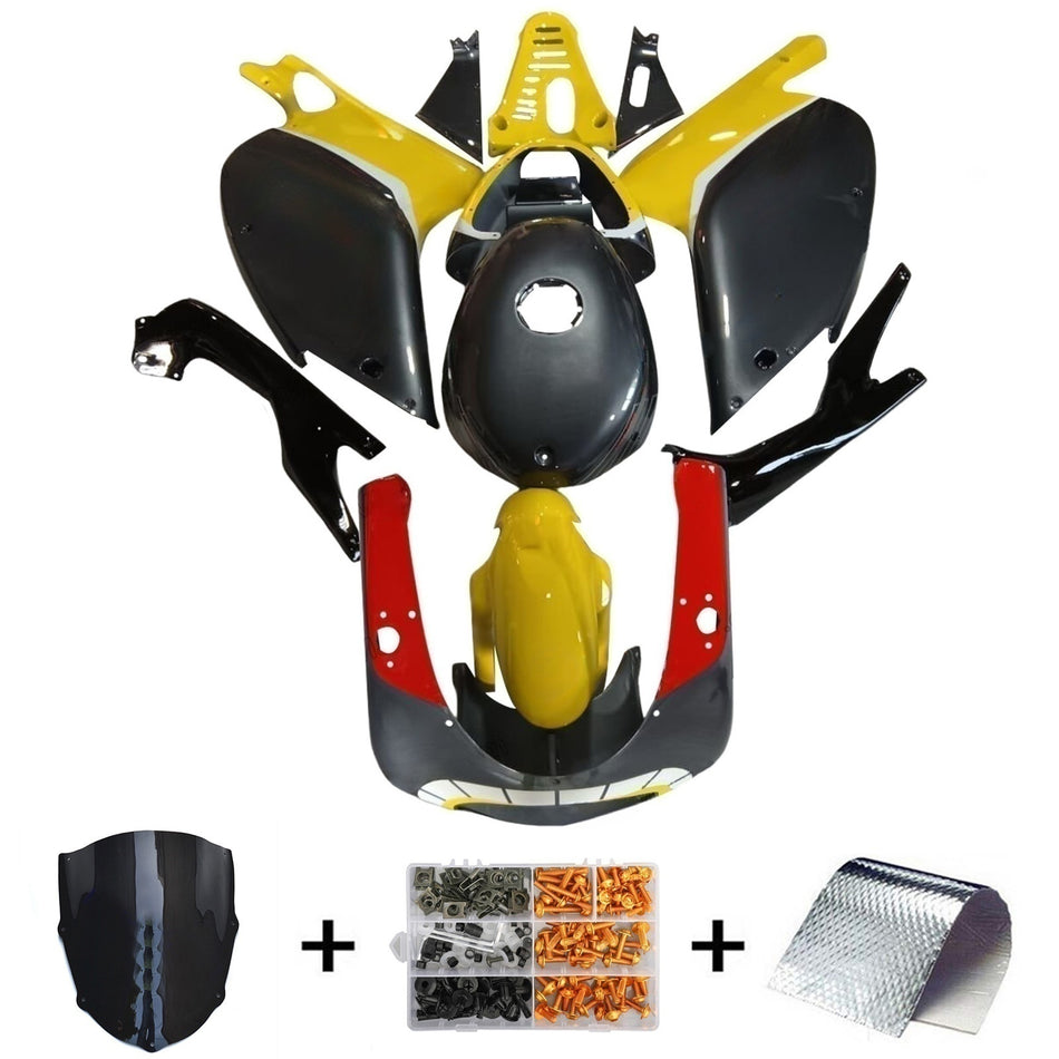Amotopart Aprilia RS125 2000¨C2005 Verkleidungsset, Karosserie, Kunststoff, ABS