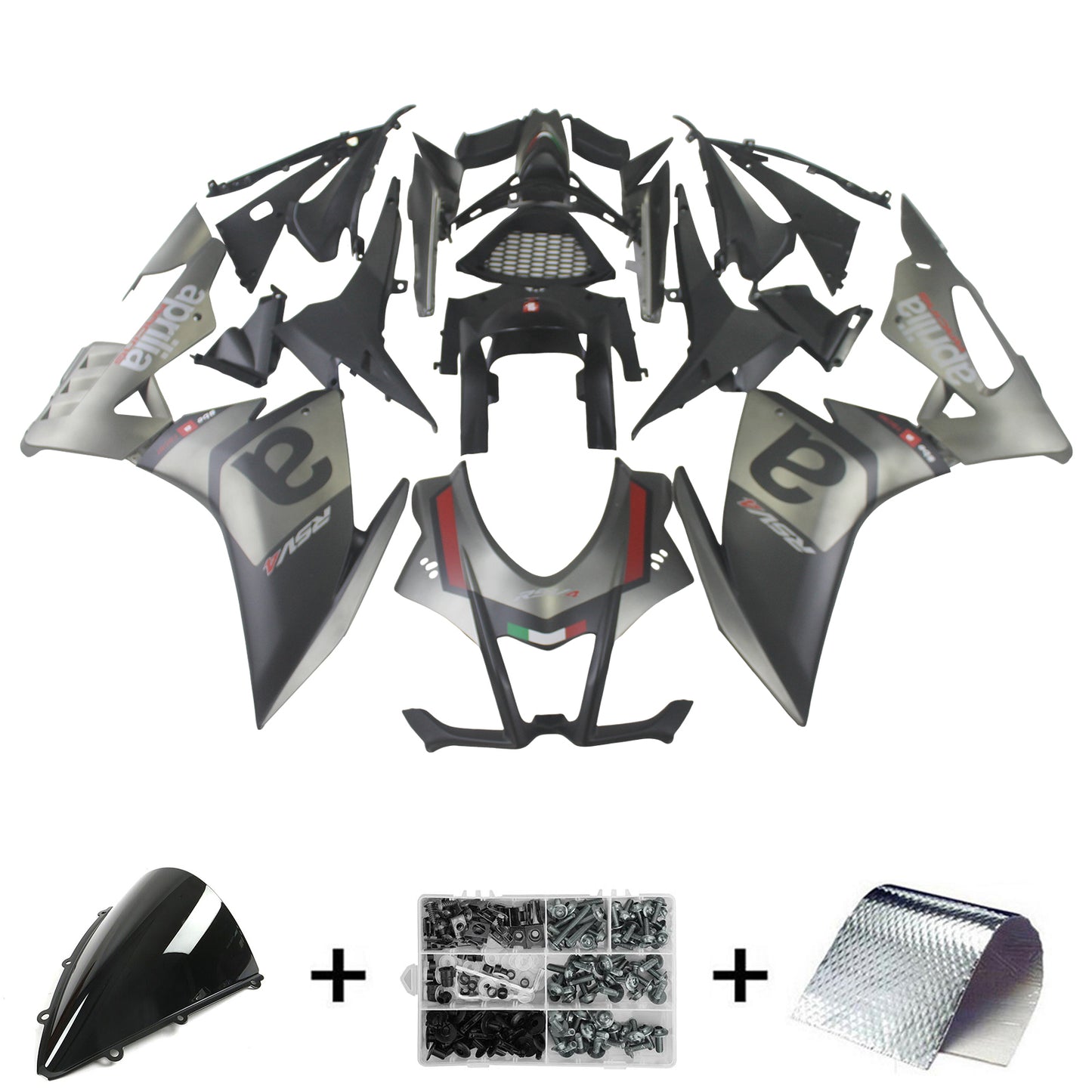 Amotopart Aprilia RSV4 1000 2016-2018 Fairing Kit Bodywork Plastic