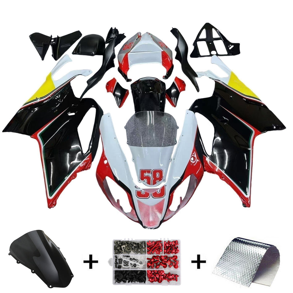 Amotopart Aprilia RSV1000 2003¨C2006 Verkleidungsset, Karosserie, Kunststoff