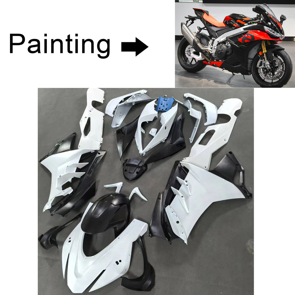 2022-2024 Aprilia RSV4 1100 Einspritzverkleidungssatz Karosserie aus Kunststoff