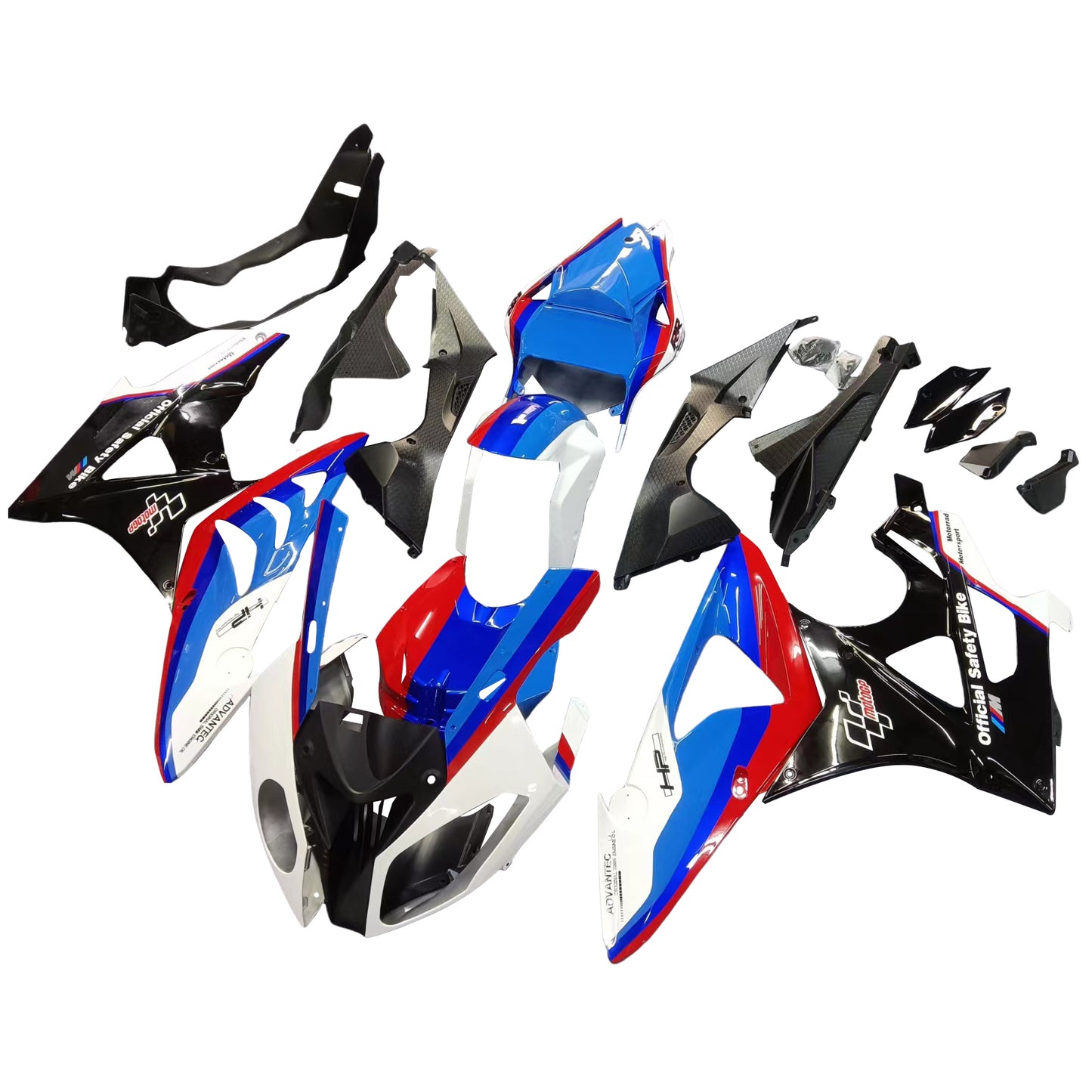 Amotopart Favoritings BMW S1000RR 2009-2014 Kit de carénage multicolore