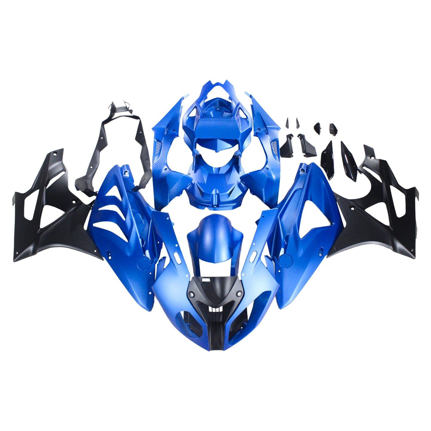 Amotopart 2009-2014 BMW S1000RR Gloss Blue Fairing Kit